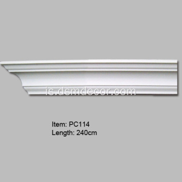 PU skrautlegur cornice and coving